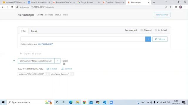 Alertmanager in Prometheus | How to setup AlertManager in Prometheus | Prometheus Tutorial смотреть онлайн