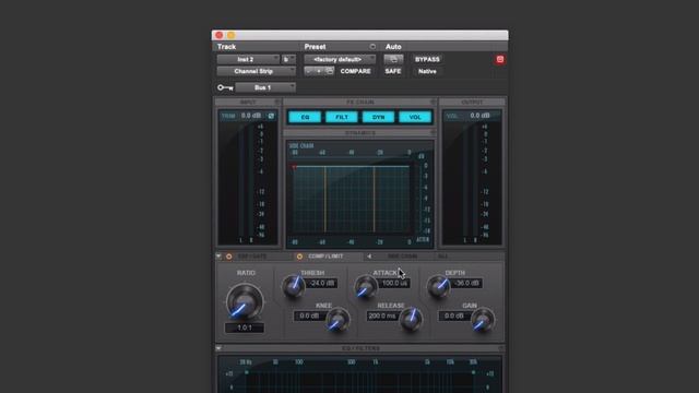 How To Set Up Side Chain Compression In Pro Tools Explained In Under A Minute смотреть онлайн