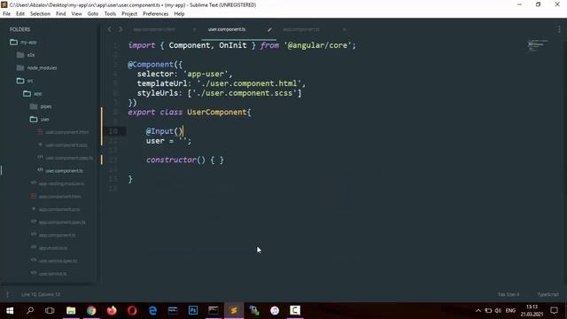 Урок 199. Angular. Взаимодействие компонентов смотреть онлайн