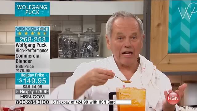 Wolfgang Puck HighPerformance Commercial Blender смотреть онлайн