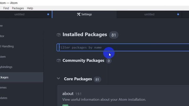How to Hide Hidden Dot Files in github atom editor смотреть онлайн