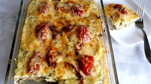 Запеканка из кабачков с фаршем и помидорами в духовке: такую  запеканку можно готовить каждый день