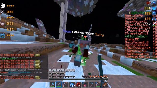 Minecraft - CosmicPvP - Magic Planet - Episode #11. "HK Kill & PvP w/ OmidR" смотреть онлайн