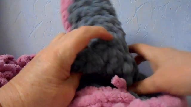 Толстый коврик из Ализе Пуффи Thick rug from Alize Puffy смотреть онлайн