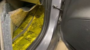 Шумоизоляция арок и дверей Kia Rio