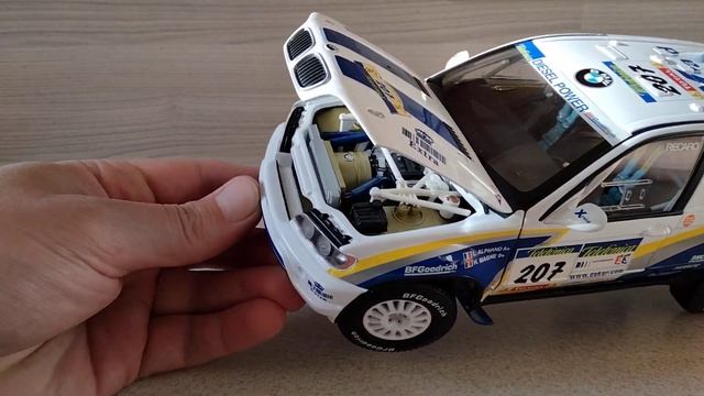 BMW X5 Rally X-Raid Solido 1:18 Обзор смотреть онлайн