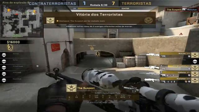 HACKER TECO PUXANDO MIRA - CS:GO OVERWATCH смотреть онлайн
