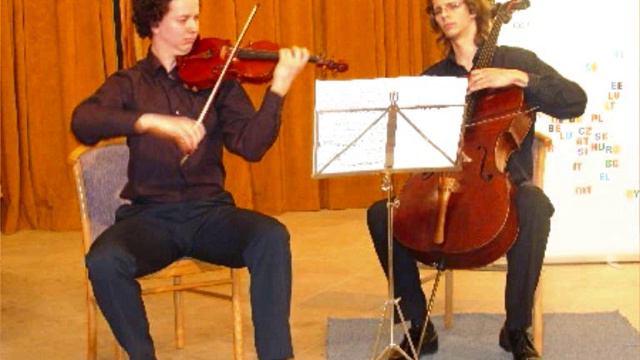 Martinu Duo for violin and cello No.2 Jakub Junek-violin & Ivan Vokac-cello смотреть онлайн