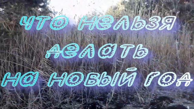Новогодние приметы . Что нельзя делать на Новый Год ? смотреть онлайн