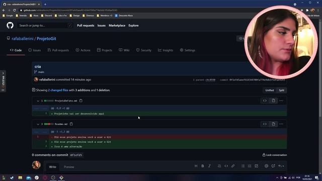 COMO USAR GIT E GITHUB NA PRÁTICA! - desde o primeiro commit até o pull request! 2/2 смотреть онлайн