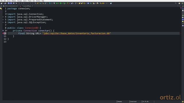Java Course: 223 Creation DBConnection Class to Interact with SQLite Inventory Database смотреть онлайн