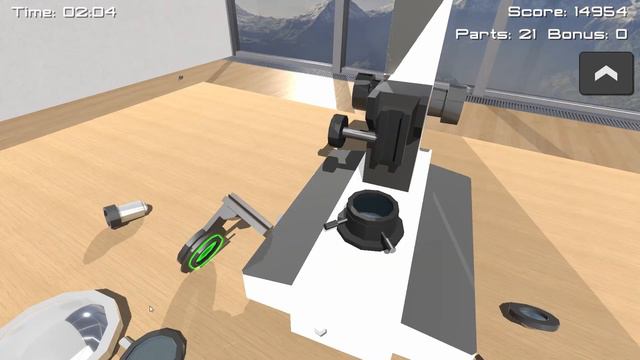 Разбираю микроскоп в Disassembly 3D смотреть онлайн