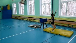 Конь и козел гимнастический видео