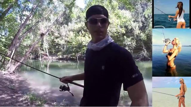 Рыбалка для баса и Sunfish в Clear Texas Creeks с Раки 2016 смотреть онлайн