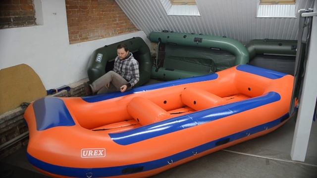 Видео обзор рафта Urex 450. Лодка для сплава и водного туризма.