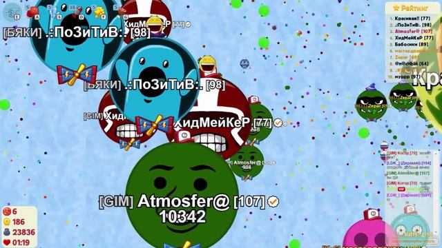 Агарио : Голодные-Игры. Захват сервера с Главой Клана [GIM] смотреть онлайн