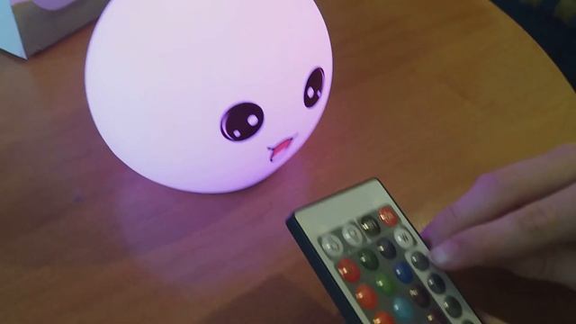 Шикарный светодиодный ночник на пульте!!! смотреть онлайн