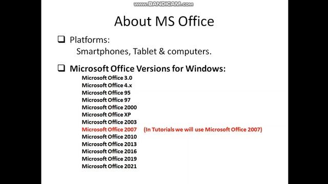 Tutorial#001 Introduction of MS Office Word, Excel & PowerPoint in Pushto смотреть онлайн