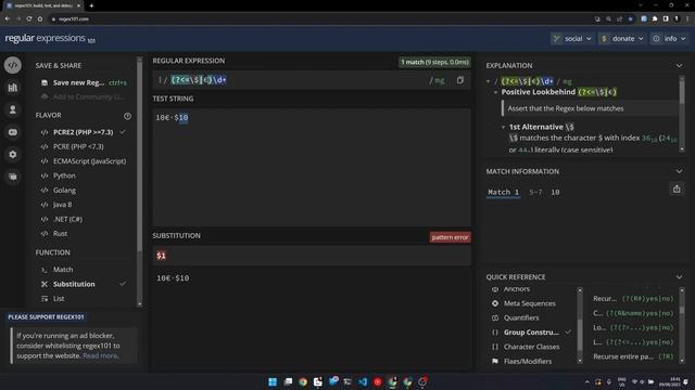 Lookahead e lookbehind nelle regular expression | Lezione 10 смотреть онлайн