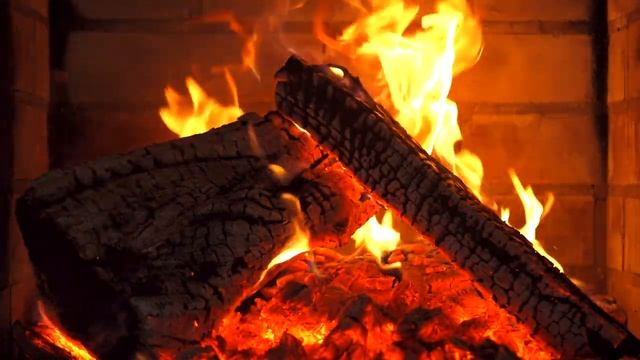 ? Cozy Fireplace 4K (12 HOURS). Fireplace Ambience with Crackling Fire Sounds. Fireplace Burning 4K смотреть онлайн