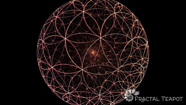Fractal Geometry Journey - Hyperbolic Flower of Life смотреть онлайн
