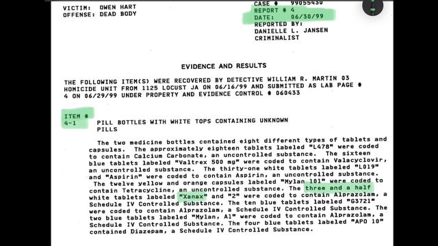 The OWEN HART Files: Episode 9 (A Crime Lab Report & …Aviation Attorneys?) смотреть онлайн