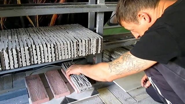 Как покрасить гипсовую плитку _ декоративный камень смотреть онлайн