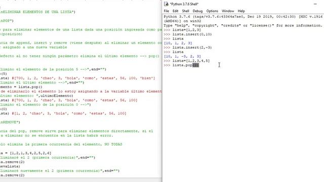 Repaso Listas en Python versión 3.x смотреть онлайн