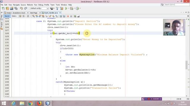 Exception Handling In Java , Bank смотреть онлайн