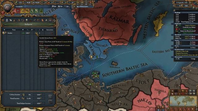 The new Kalmar Union - Europa Universalis 4 - Lions of the North: Germania смотреть онлайн