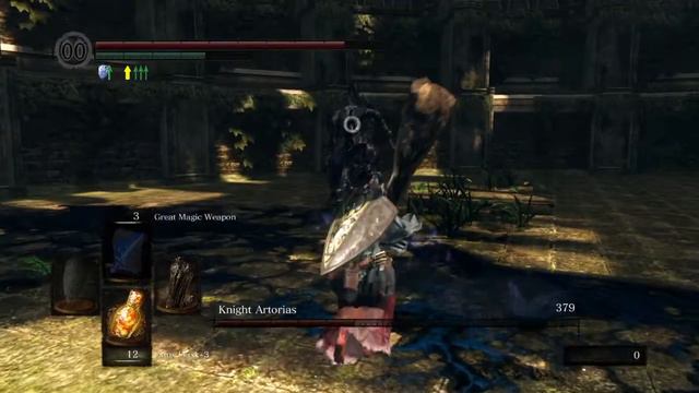 Dark Soul Remastered Knight Artorias easy kill (with the stick) смотреть онлайн