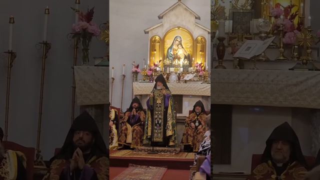 His Holiness Aram I, Armenian church, Holy see of Cilicia pontificial visit to TO. 🇨🇦 June 07 202 смотреть онлайн