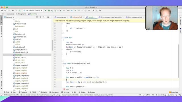 Language design thoughts: Constructors, destructors vs inert data смотреть онлайн