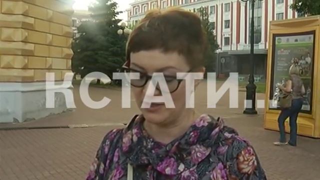 Сельское пастбище посреди главной улицы города - клумба с сорняками распустилась на пл.Театральной смотреть онлайн