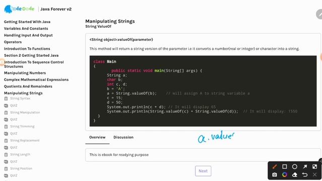 valueof function in Java | convert integer to string in Java смотреть онлайн