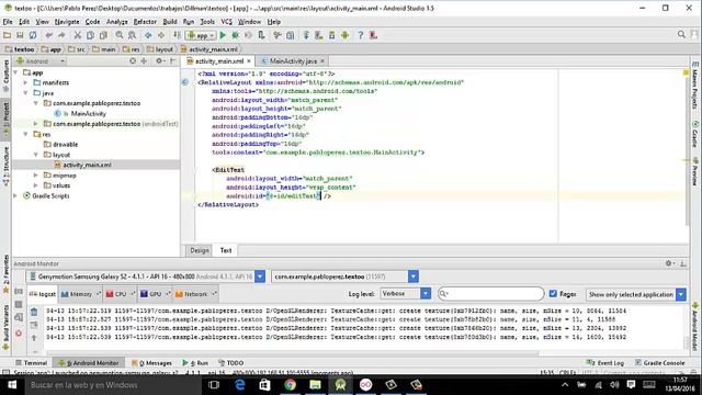 EditText personalizado (Android Studio) смотреть онлайн