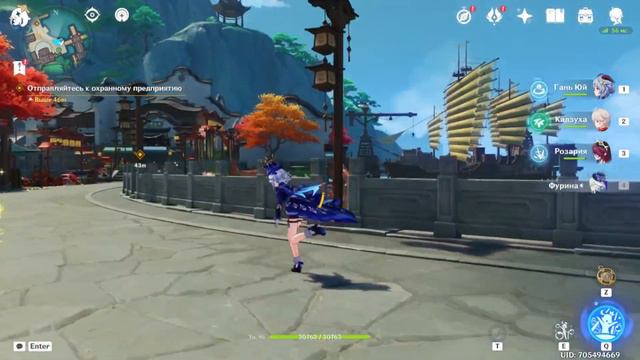 Прохождение Genshin Impact Яркие птицы в весеннем небе Часть 1 смотреть онлайн