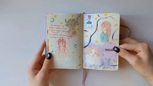 Обзор скетчбука!! еее☆