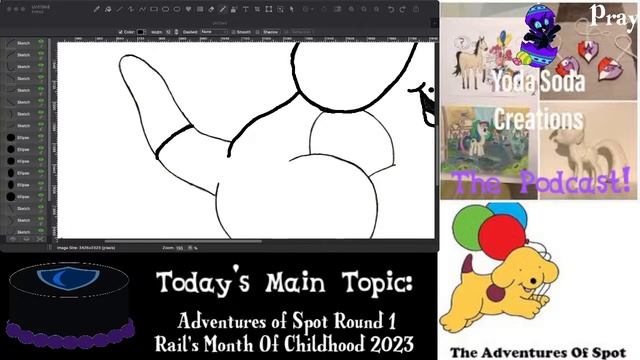 Yoda Soda Creations: The Podcast! - Adventures of Spot 1 | #EricHillsSpot #RailsMonthOfChildhood202 смотреть онлайн
