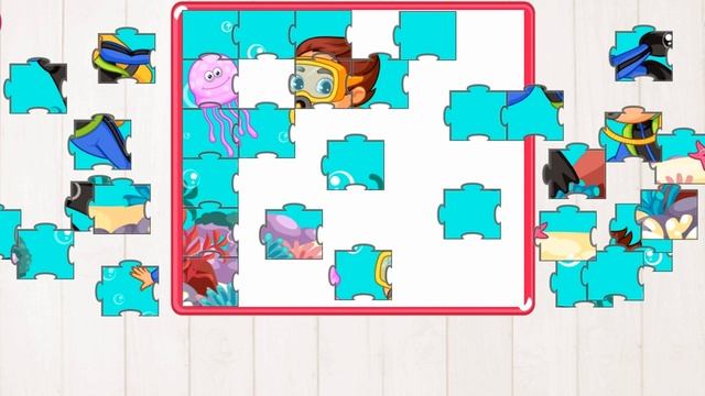 puzzles games - ocean | puzzling puzzles | game for toddlers & babies смотреть онлайн