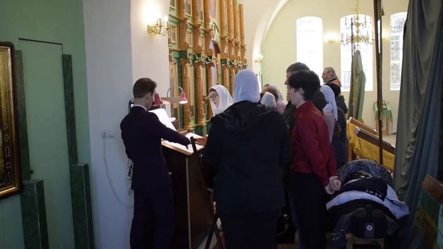 Просительная ектения муз.иером.Нафанаила смотреть онлайн