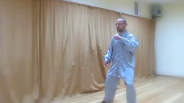 Тайцзи Дантянь Нейгун, 4-я форма, 2-я часть смотреть онлайн