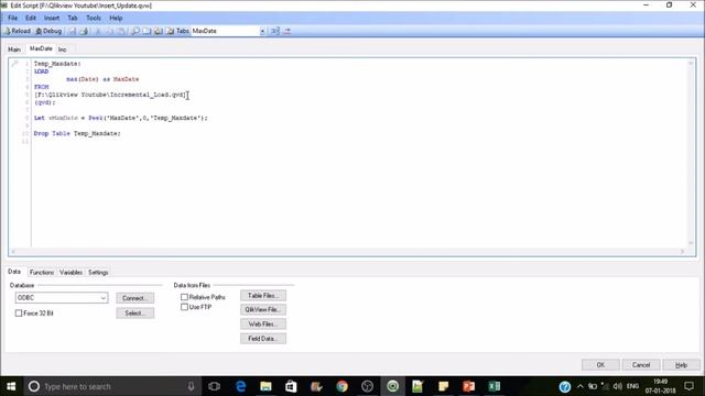 Implementing Incremental load in Qlikview (3.Insert,Update and Delete) #Part 25 смотреть онлайн