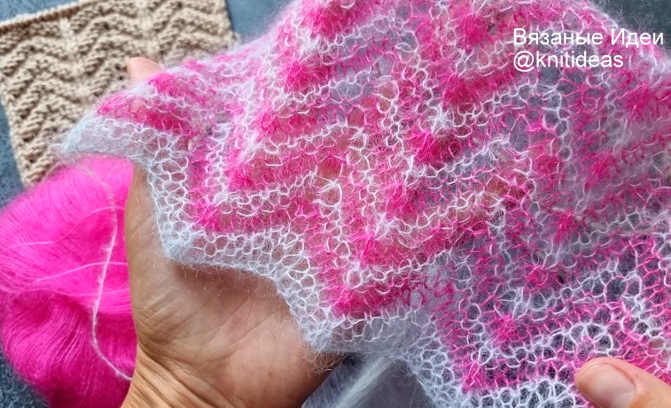 КРАСОТА! РЕЛЬЕФНЫЙ ЗИГЗАГ СПИЦАМИ смотреть онлайн