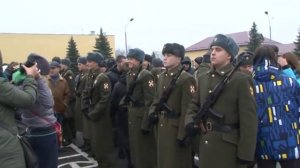 Воинская присяга 2014.Софринская бригада.