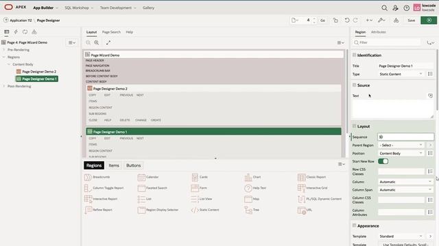 Lesson 4-2: Using Page Designer | Oracle Apex Beginner Tutorial смотреть онлайн