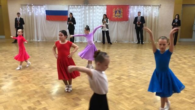 Бальные танцы. Диана Баранчикова. N52, Дети-1. 8 лет. Соло. “Cha” первенство Брянской области смотреть онлайн
