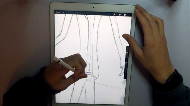 Work In Progress - IPad Pro Time Lapse Drawing #2