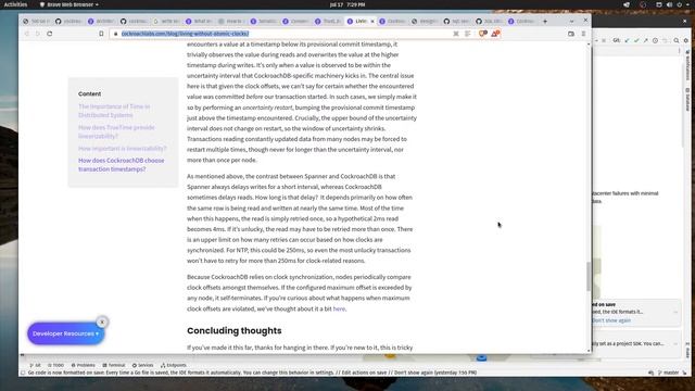 CockroachDB good first issue... смотреть онлайн
