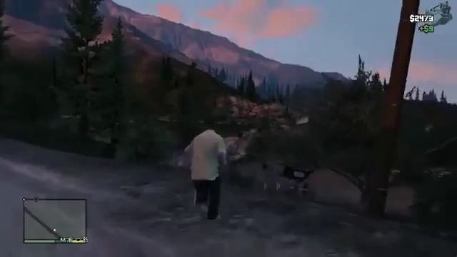 езда на мотоцикле в видео игры GTA5 как видео HD смотреть онлайн
